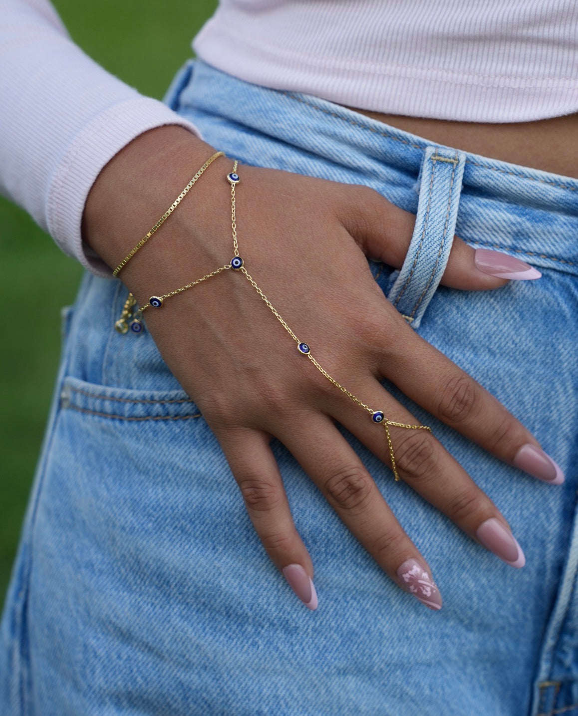 Rhodes Box Chain Bracelet