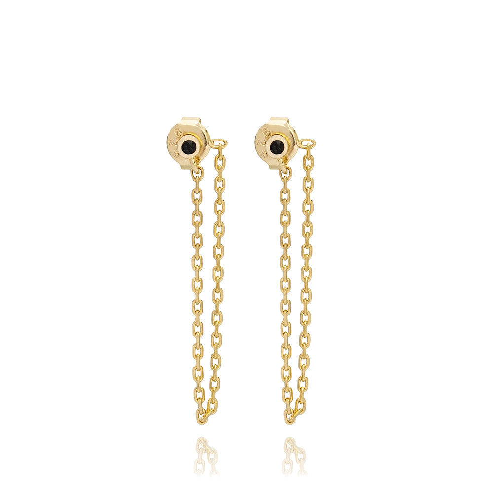 Eva Chain Studs