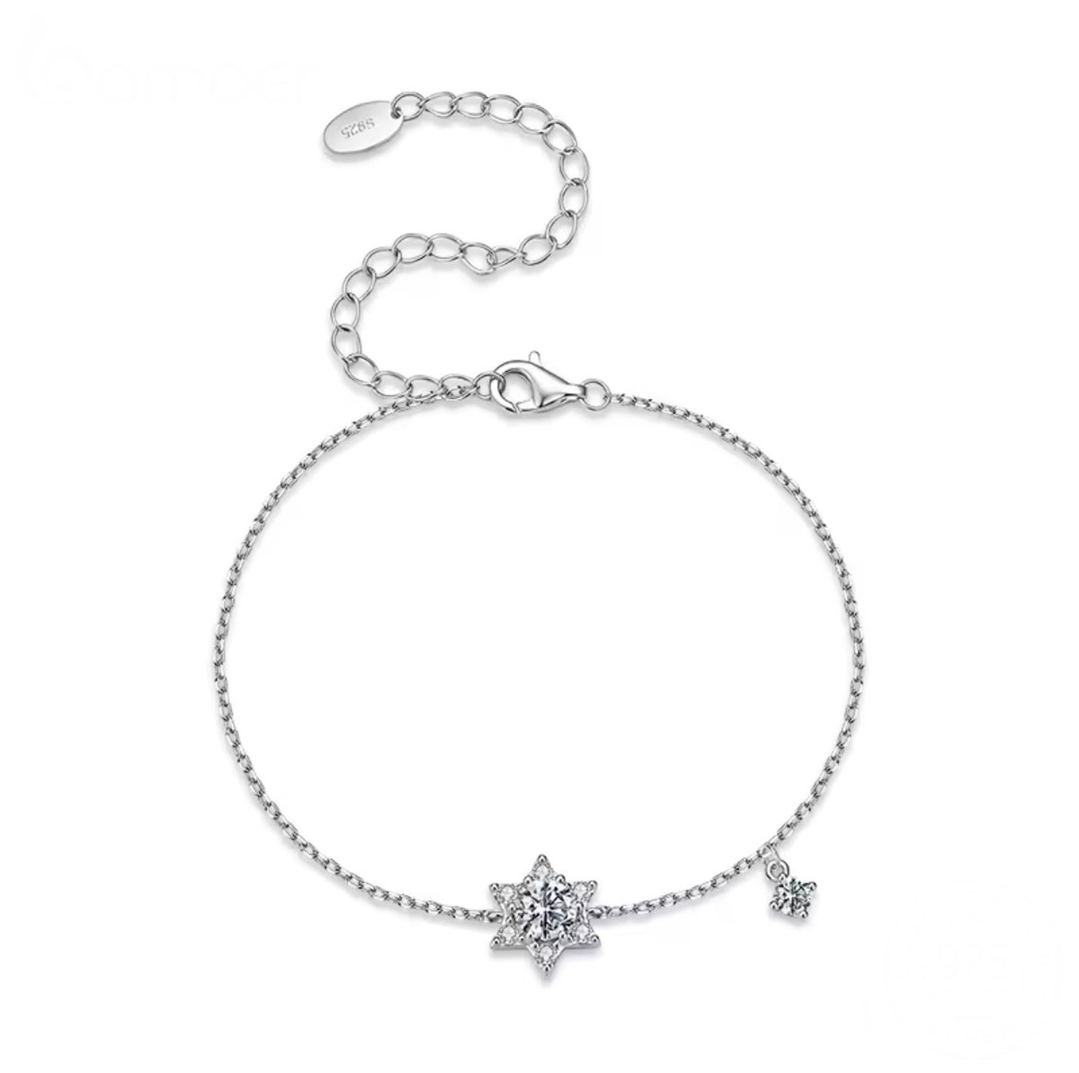 Sterling Moissanite Bracelet