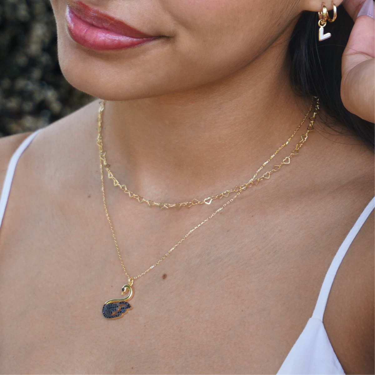 Juliet Heart Necklace