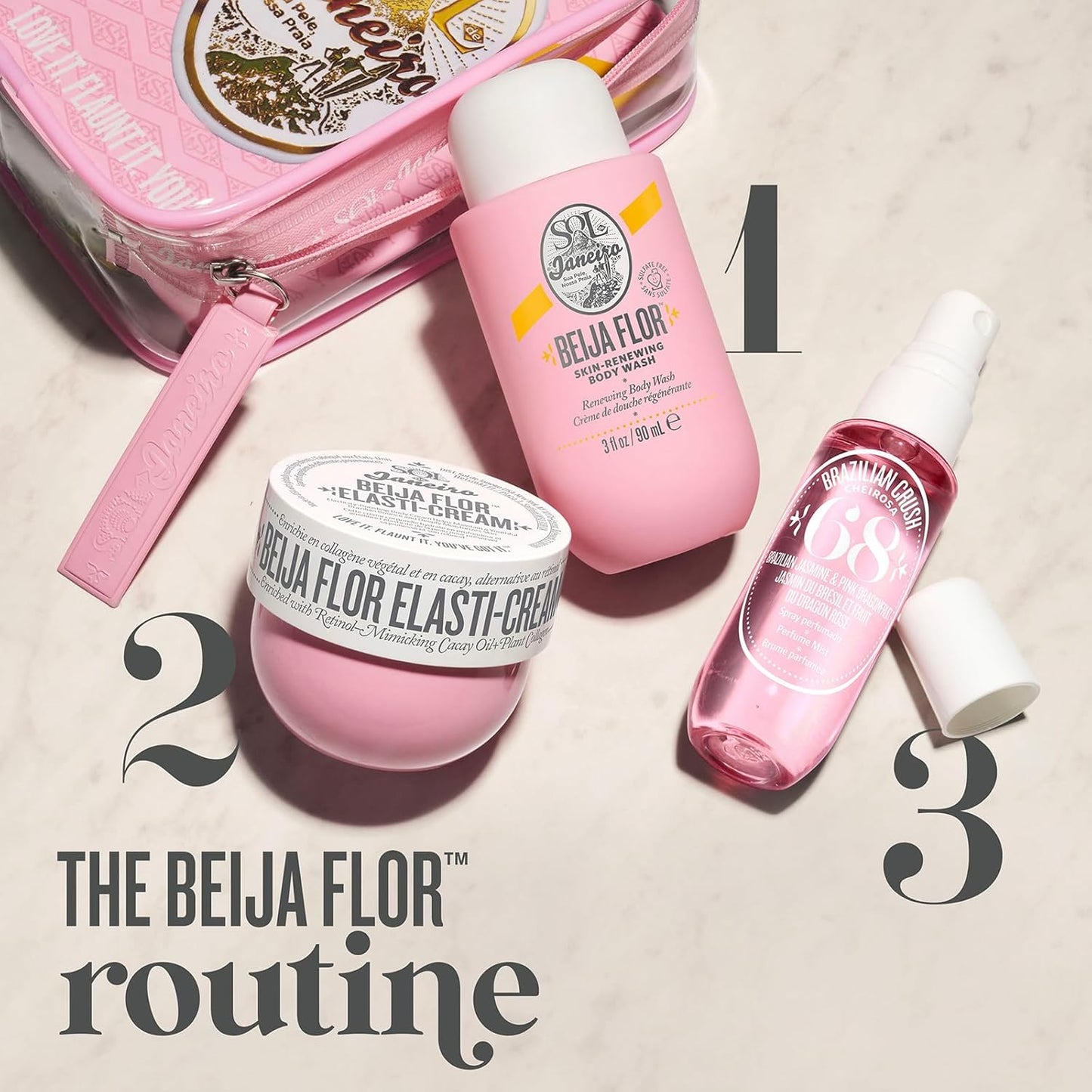 Sol de Janeiro Beja Flor Jet Set Body Care Set
