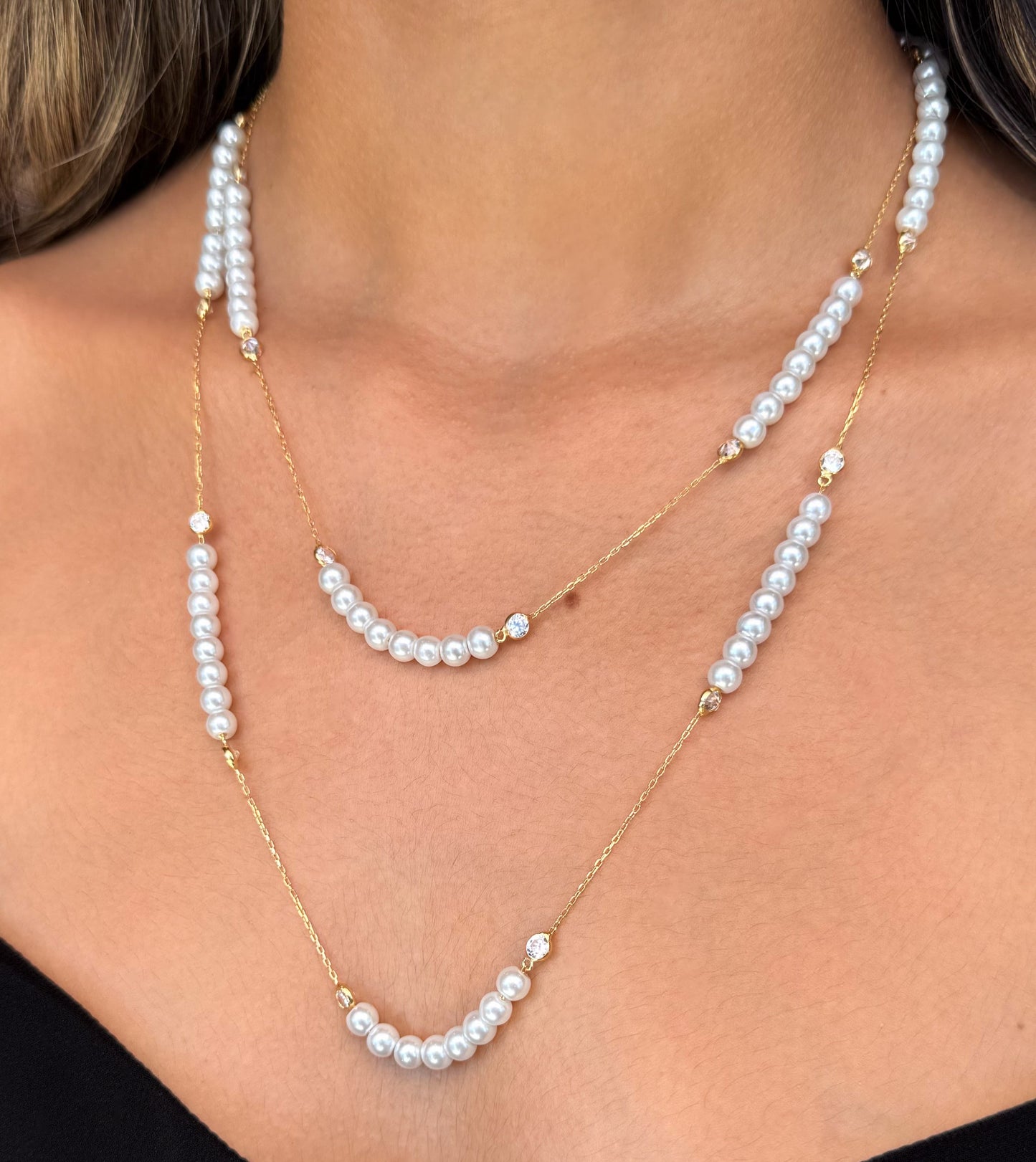 Guinevere Pearl Necklace