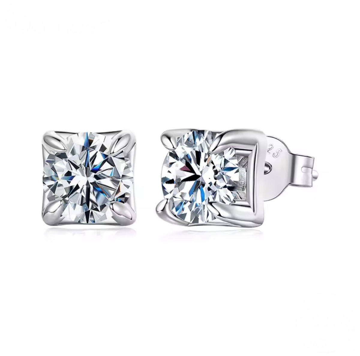 Alonso Moissanite Studs