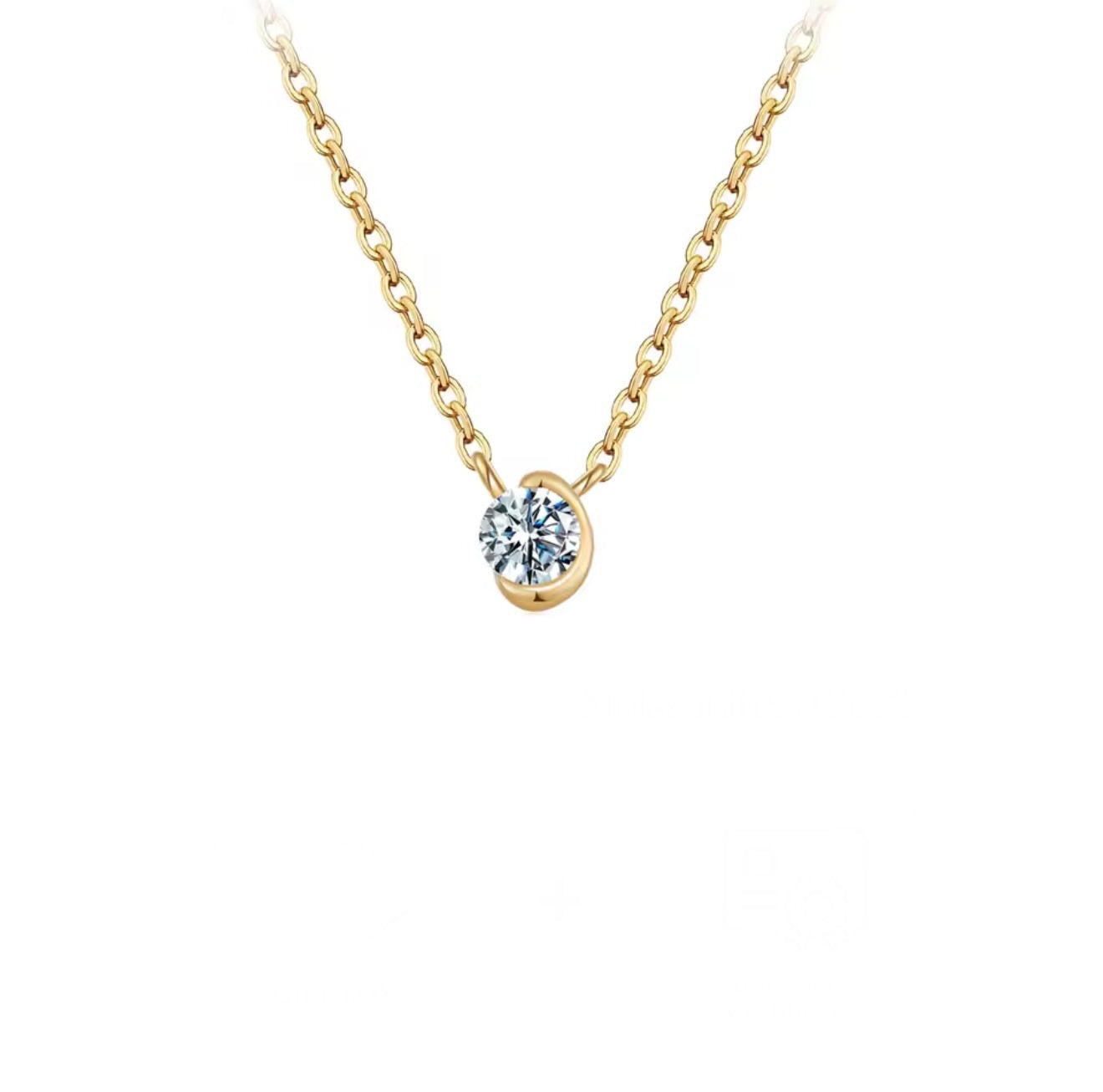 Solsana Moissanite Necklace