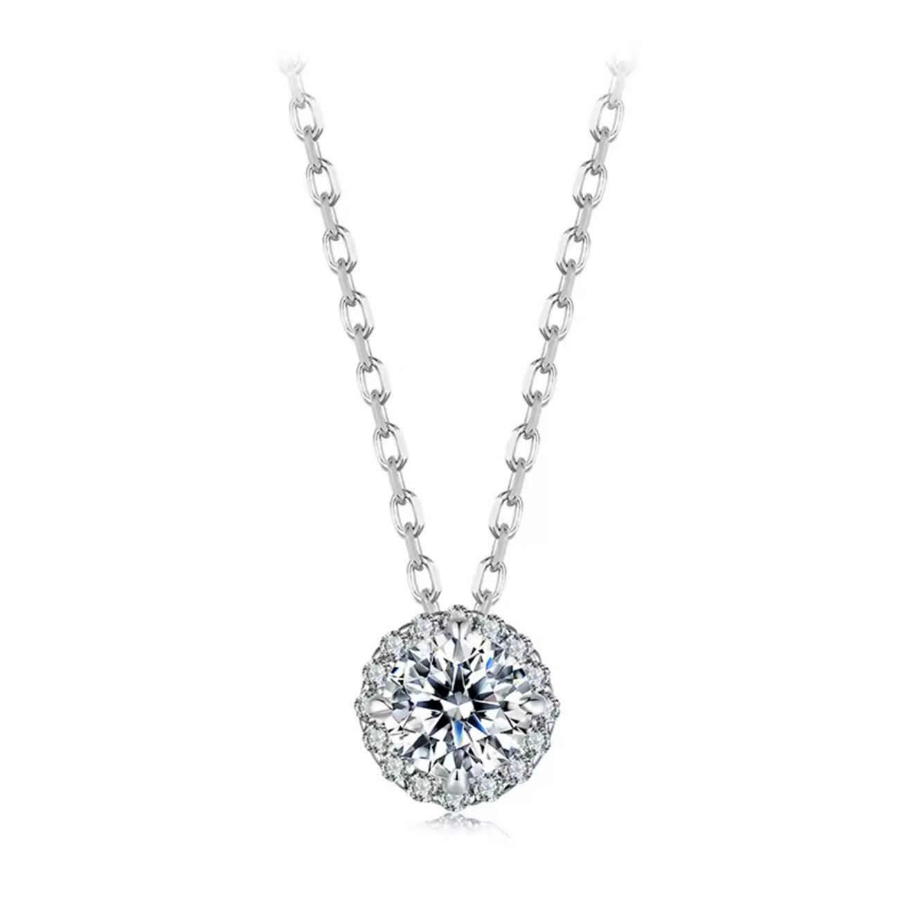 Angelique 0.5ct Moissanite Necklace