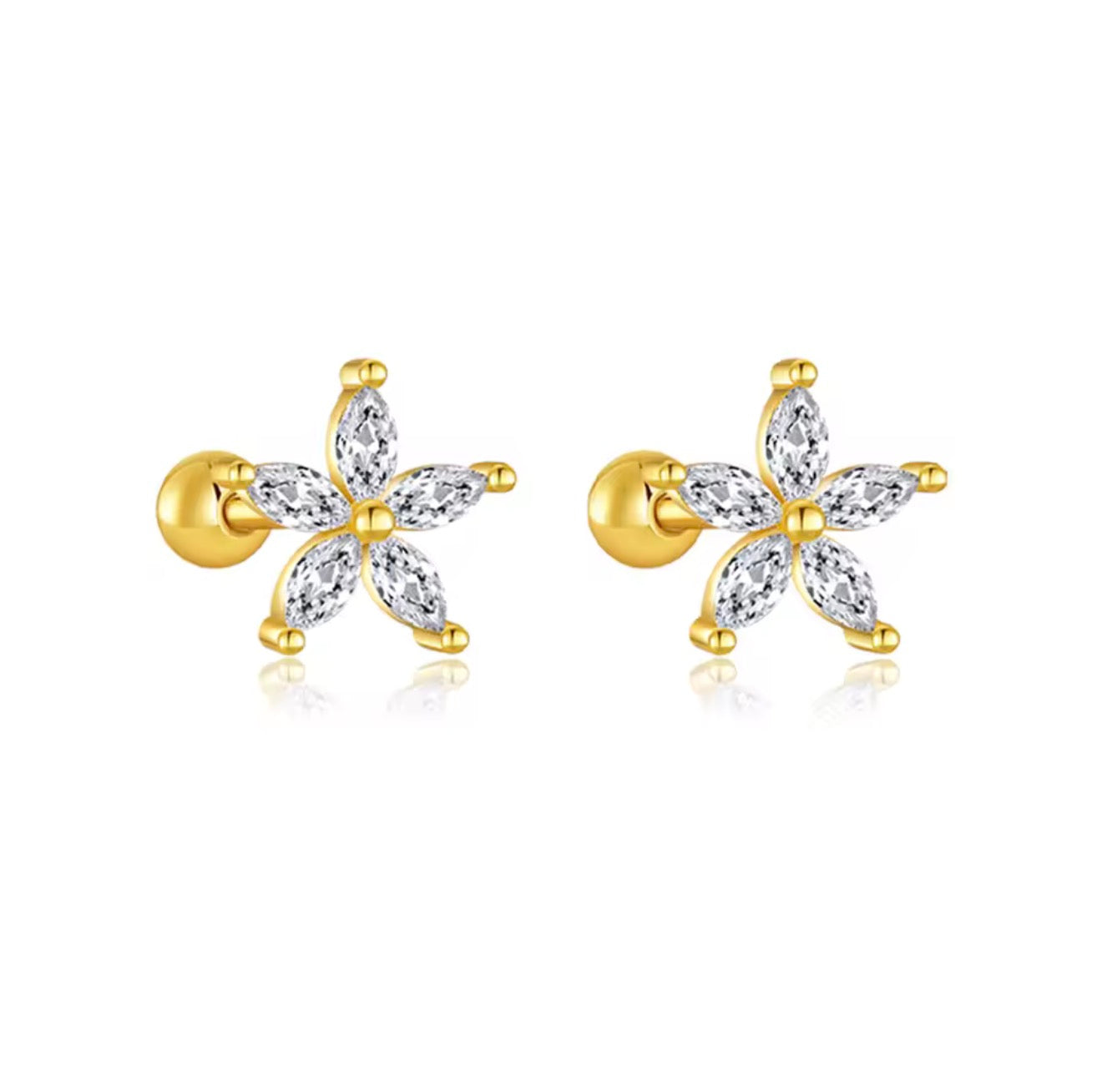 Emmie Flower Studs