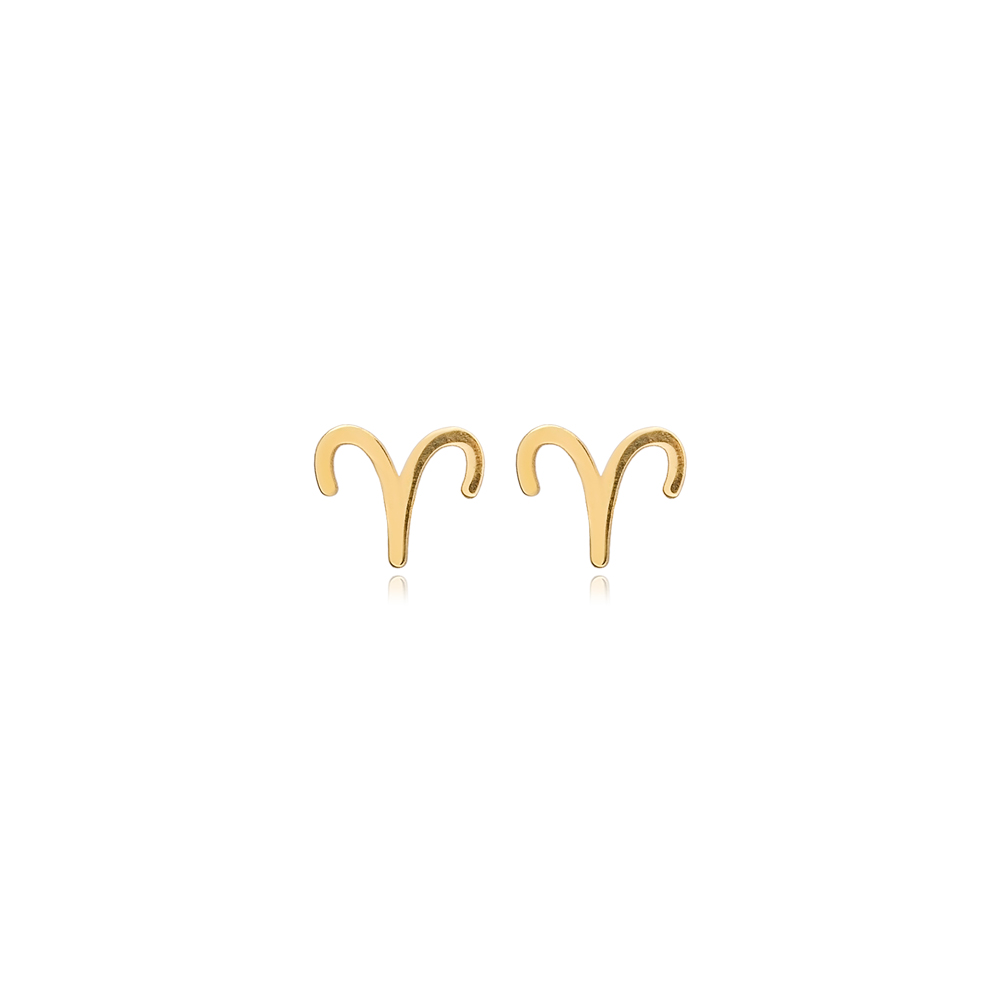 Zodiac Stud Earrings