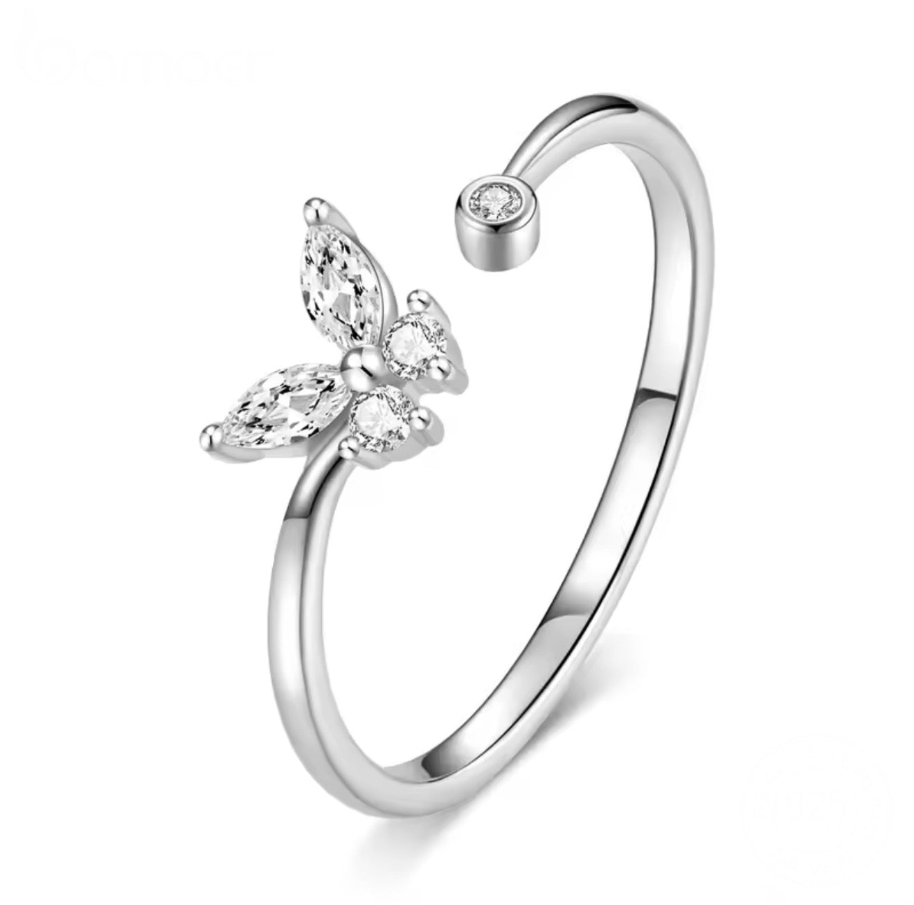 Nessie Butterfly Ring