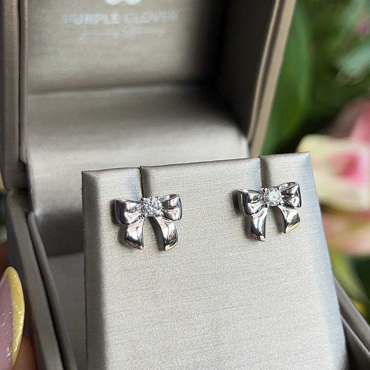 Marianne Moissanite Stud Earrings