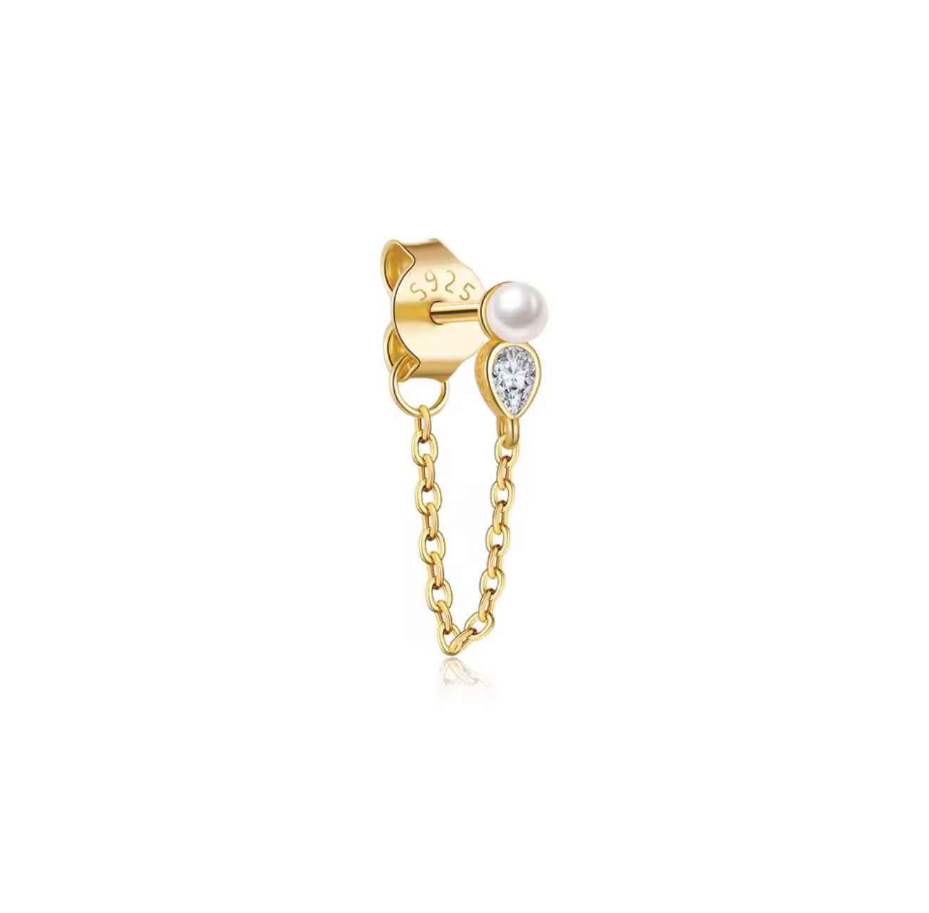 Chari Single Stud Earring