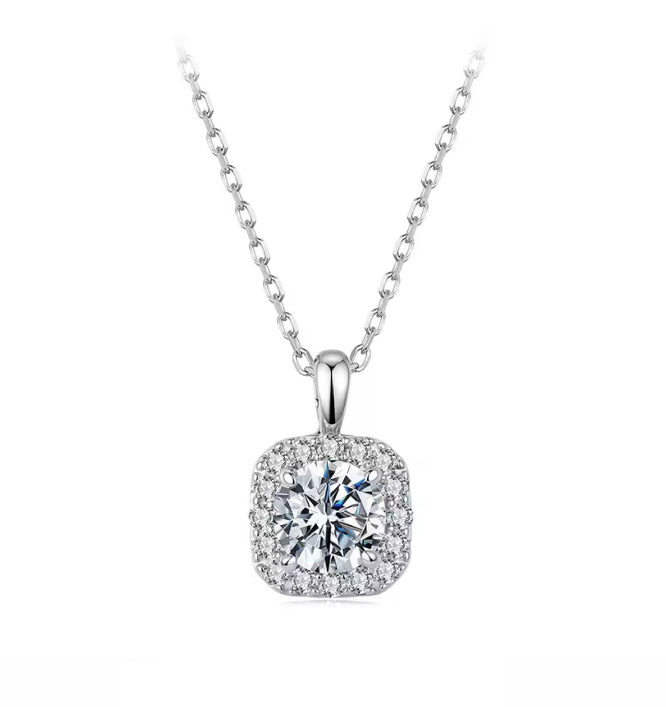 Christina Moissanite Necklace