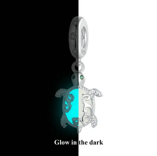 Glow in the Dark Turtle Charm