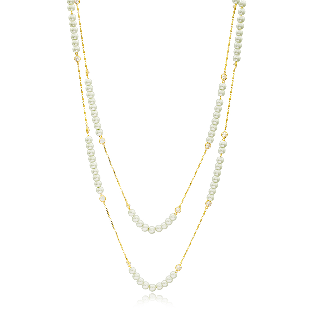 Guinevere Pearl Necklace