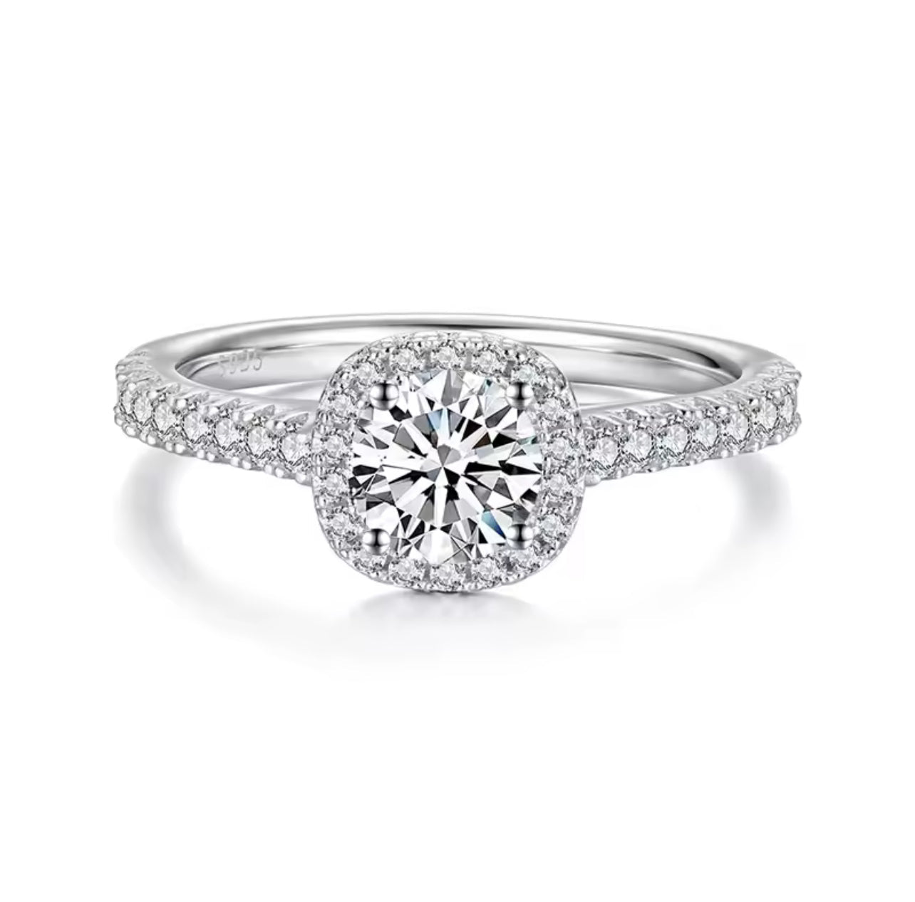 Christina Moissanite Ring
