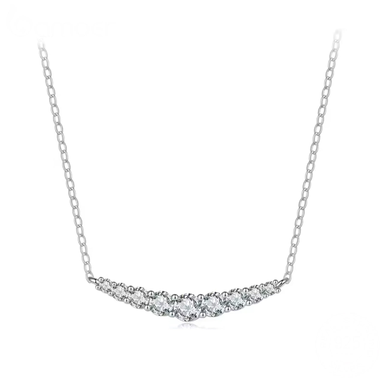 Thalia Moissanite Necklace