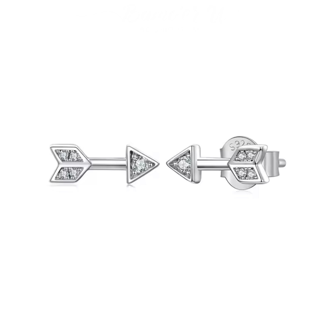 Odysseus Moissanite Stud Earrings