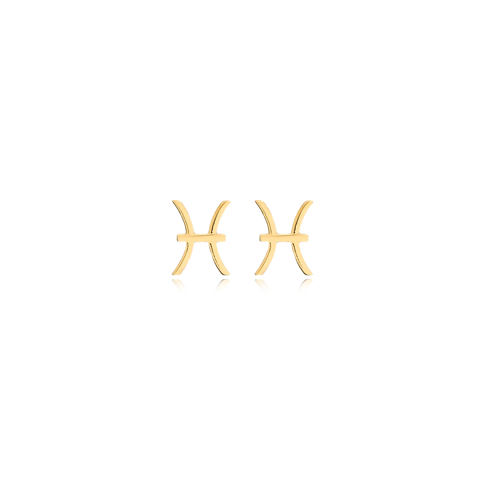 Zodiac Stud Earrings