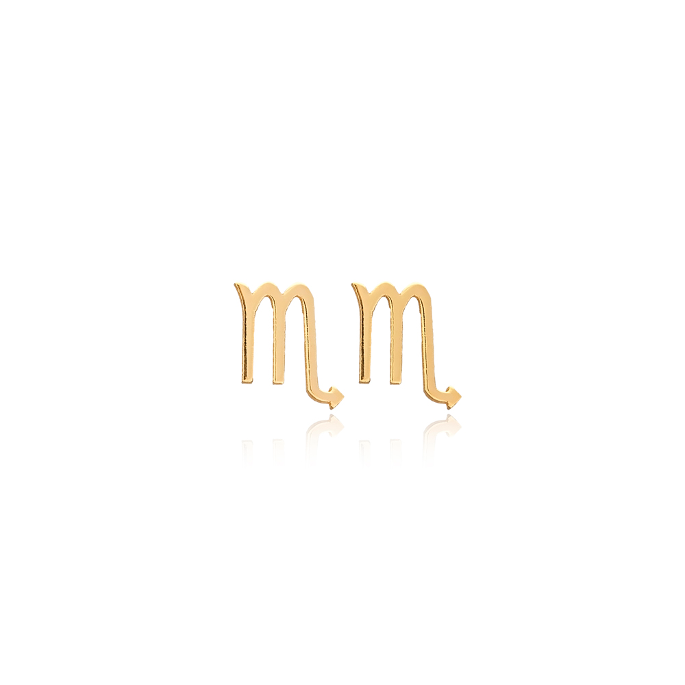 Zodiac Stud Earrings