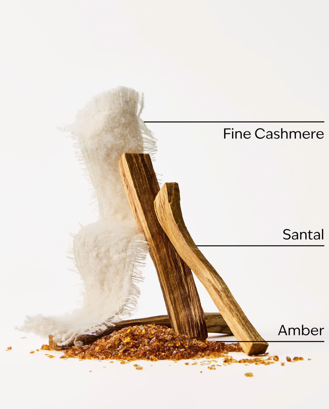 Luxury 4 Wick Candle - Santal + Amber