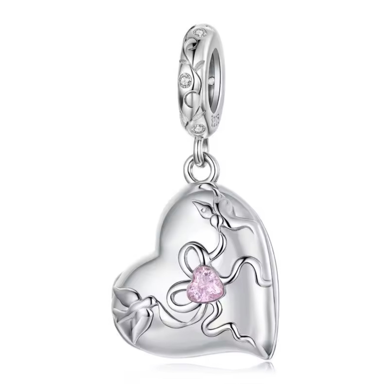 Bow Locket Charm