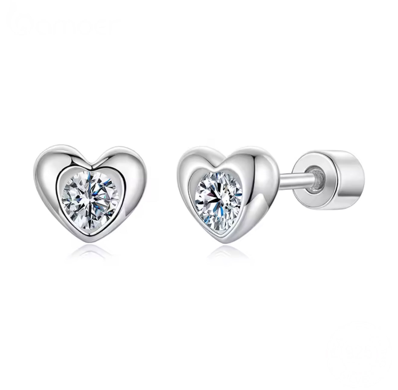 Brenda Moissanite Stud Earrings