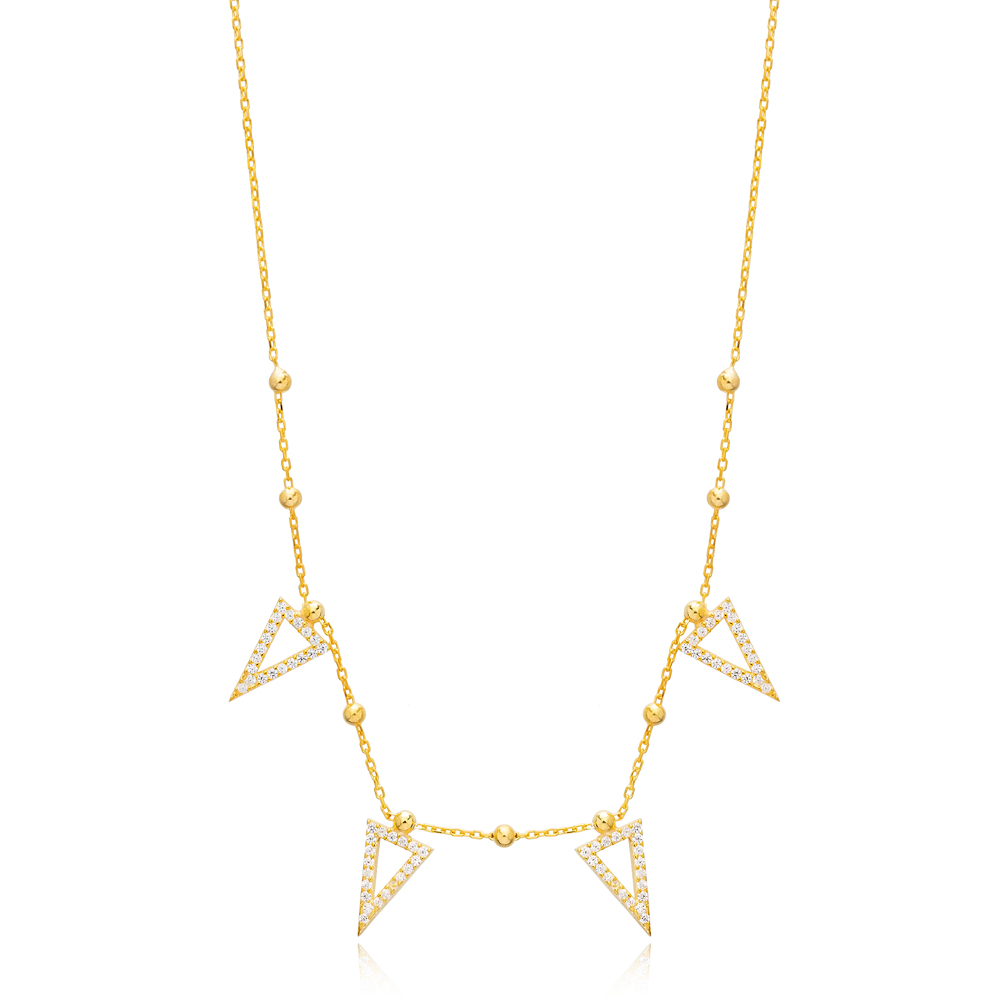 Francesca Necklace Purple Clover Jewelry
