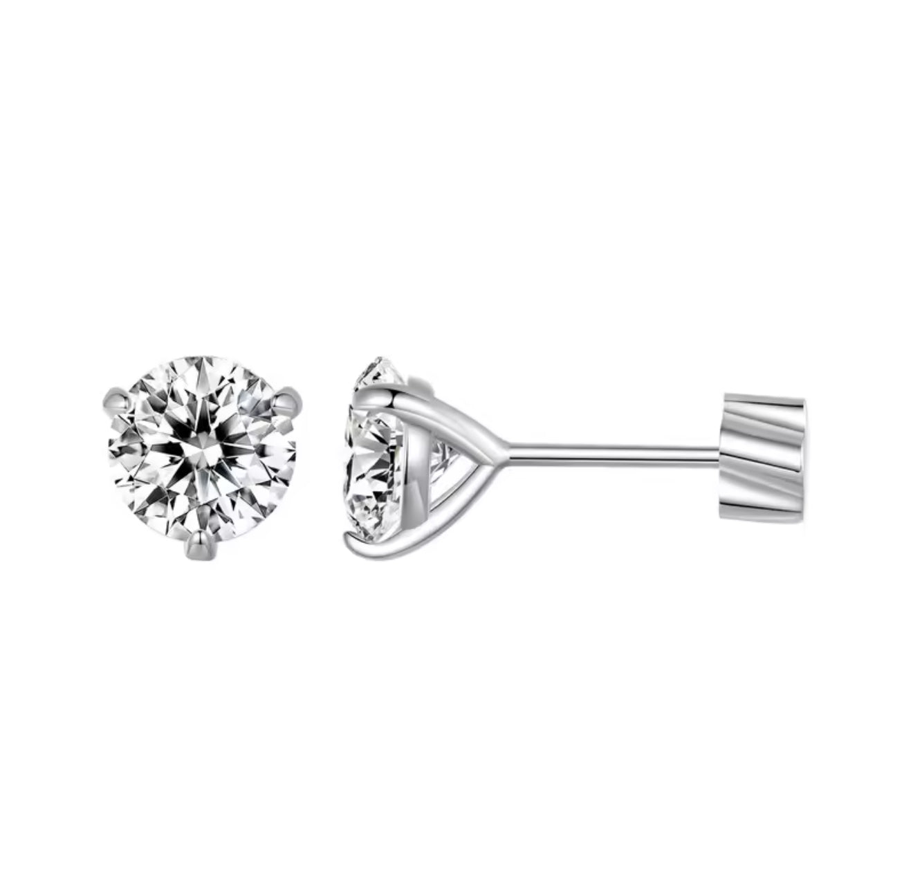 Gabriella 0,5ct Moissanite Stud Earrings