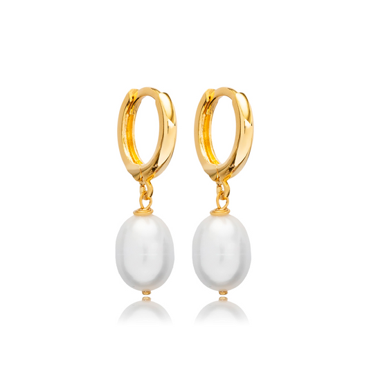 Heather Pearl Earrings