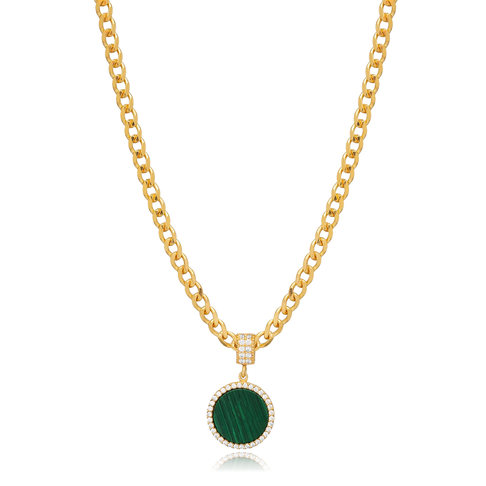 Helena Malachite Necklace