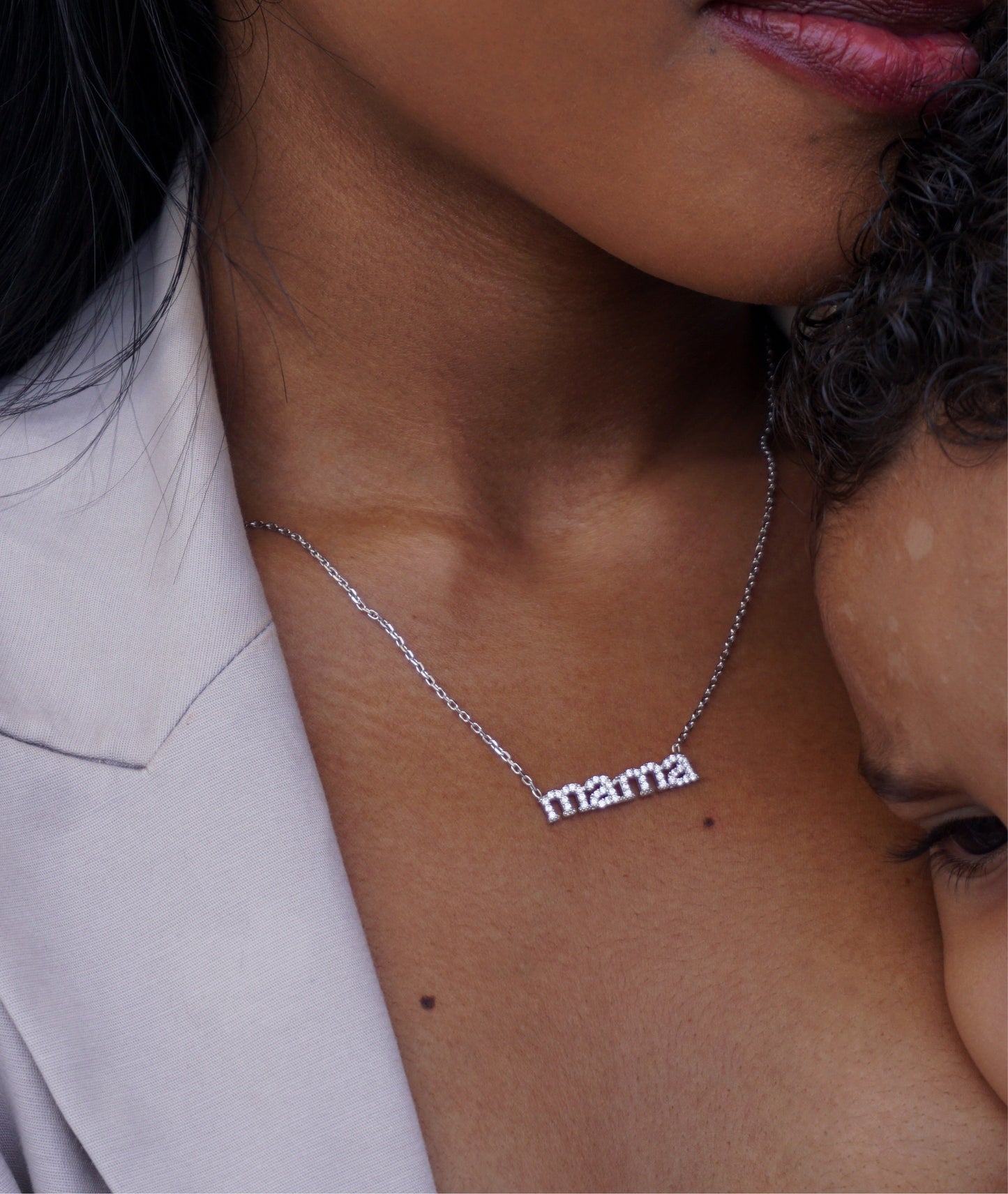 Mama Lowercase Necklace
