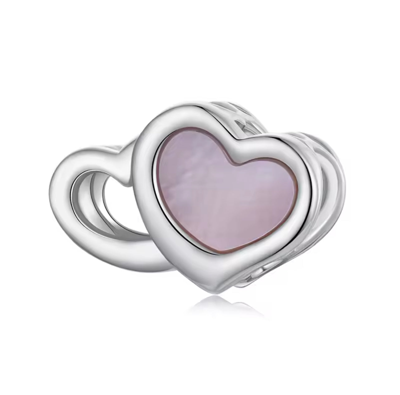 Intertwined Hearts Charm