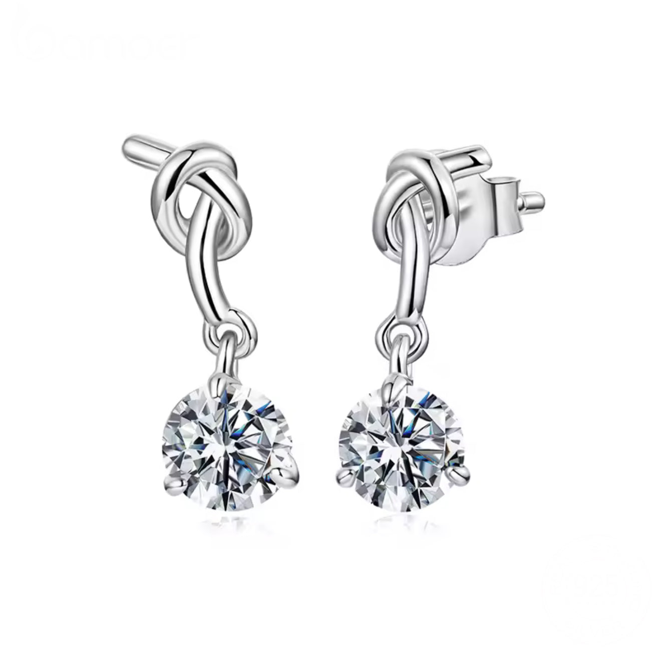 Lucia Moissanite Earrings
