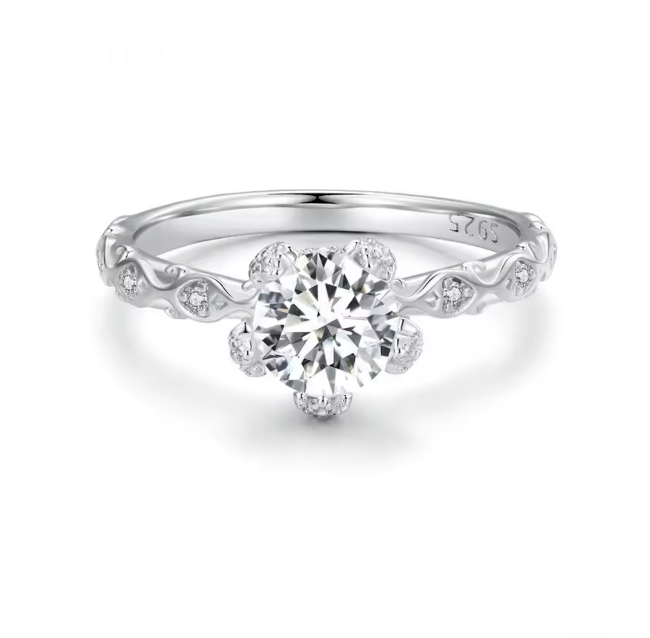 Milana Moissanite Ring