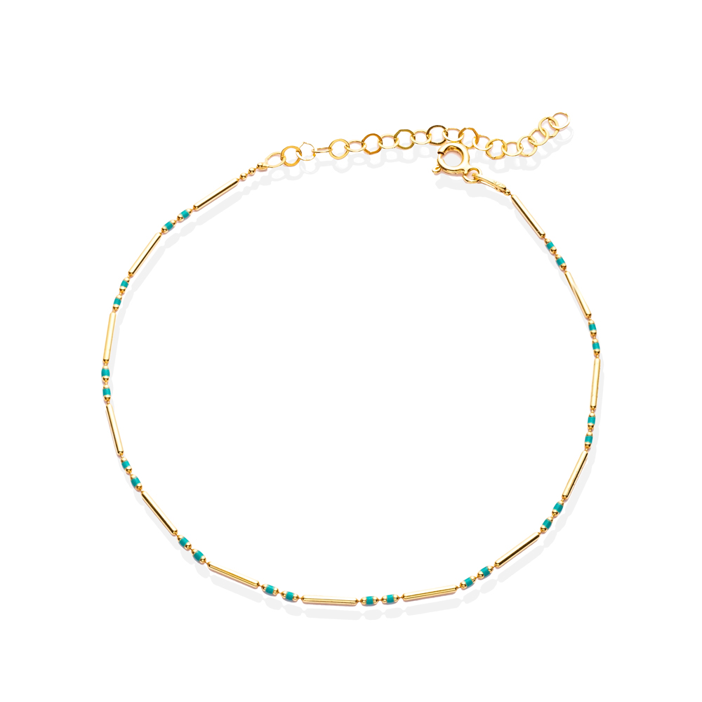 Naxos Blue Anklet