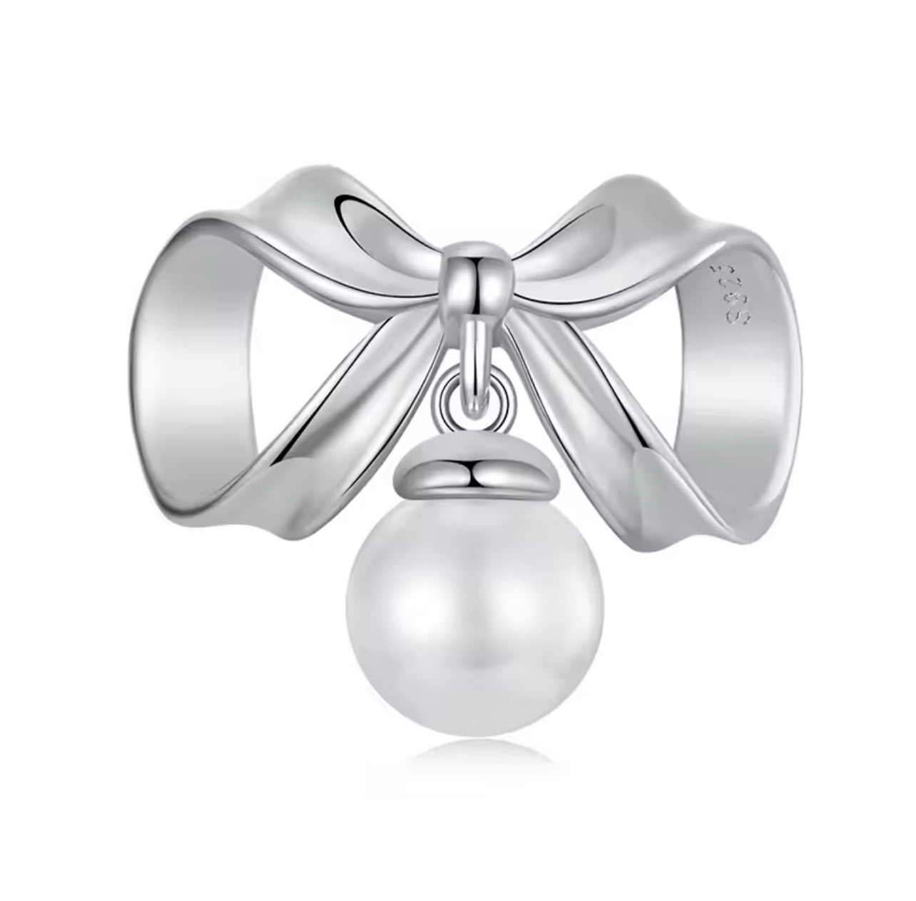 Pearl Bow Charm