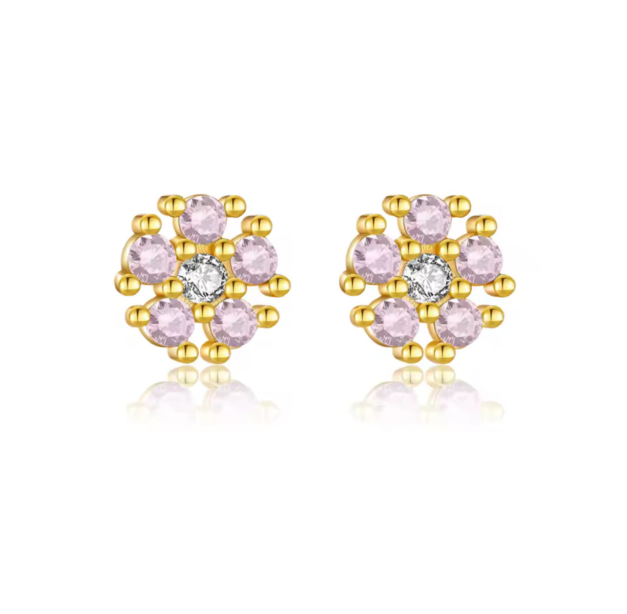 Peony Stud Earrings