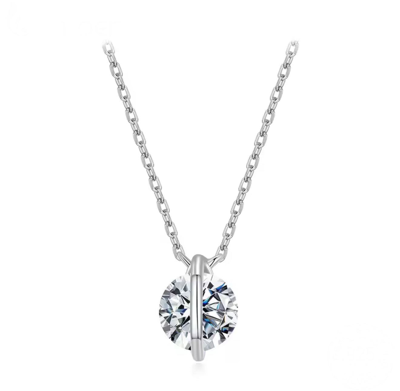 Priscilla Moissanite Necklace
