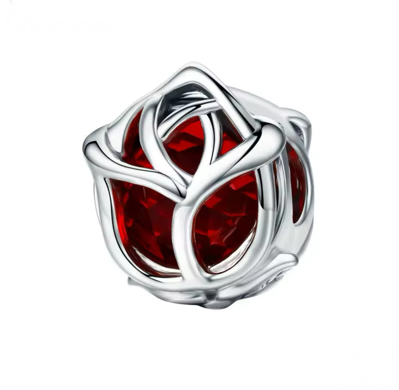 Red Rose Charm