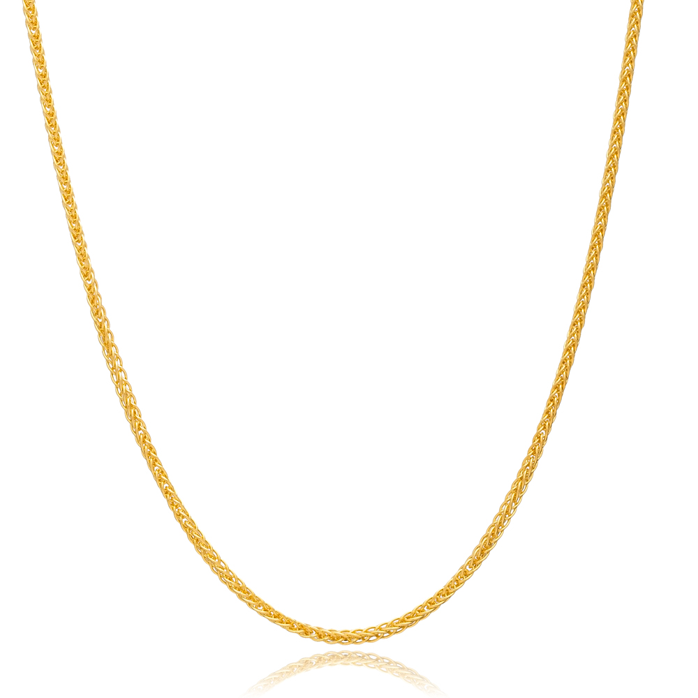 Valencia Thin Foxtail Necklace