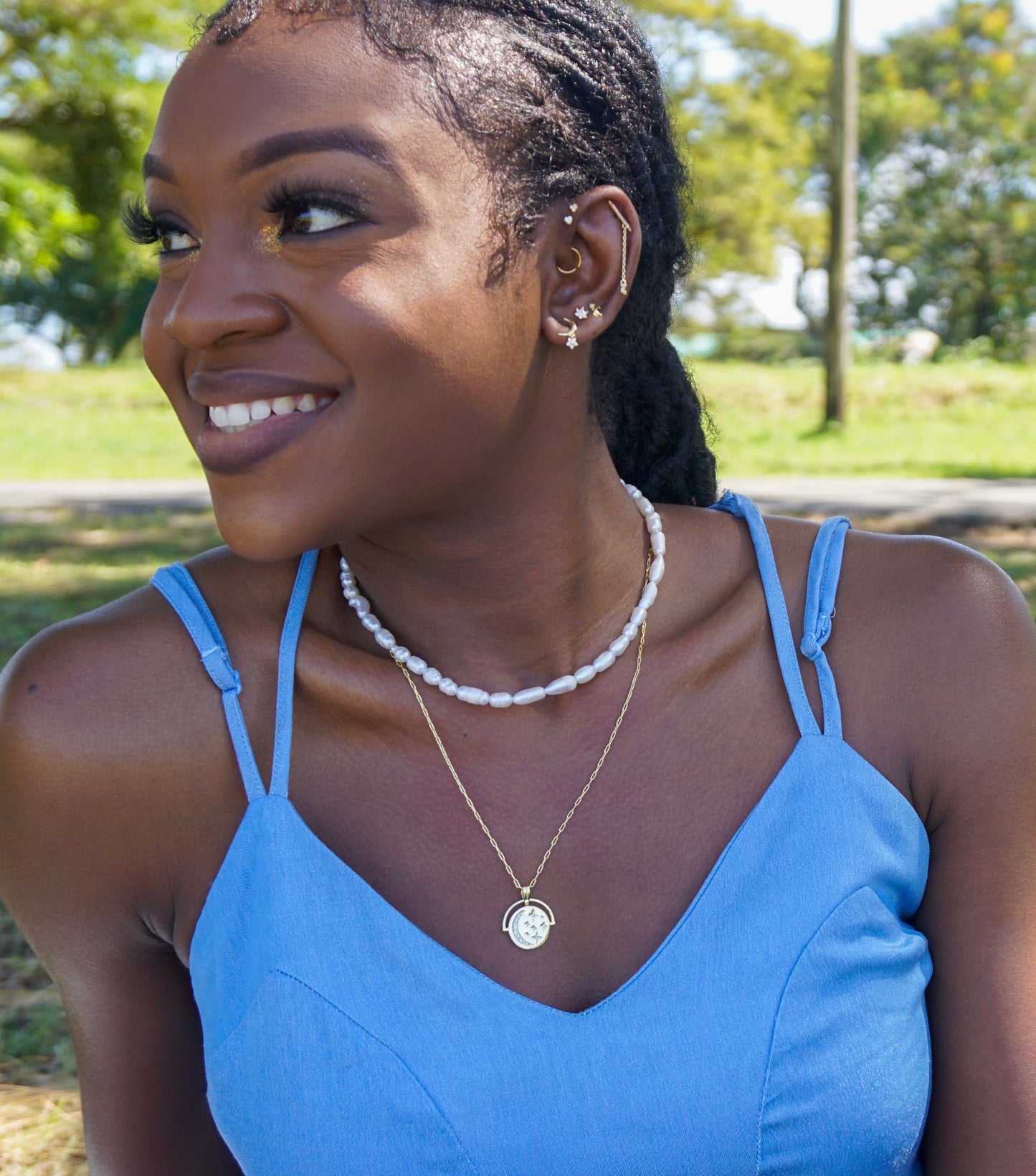 Beatrix Chunky Pearl Necklace