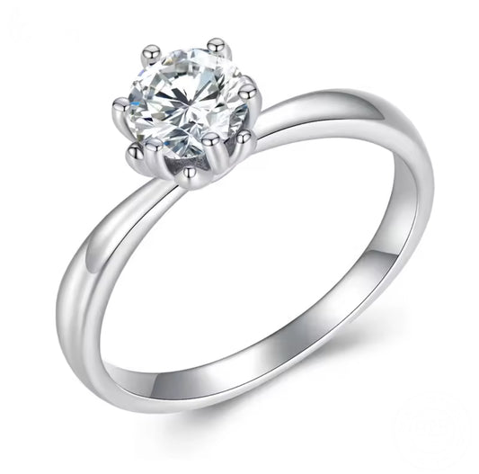 Gabriella Moissanite Ring