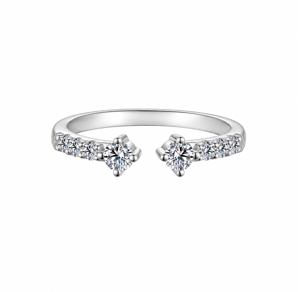 Addis Moissanite Ring