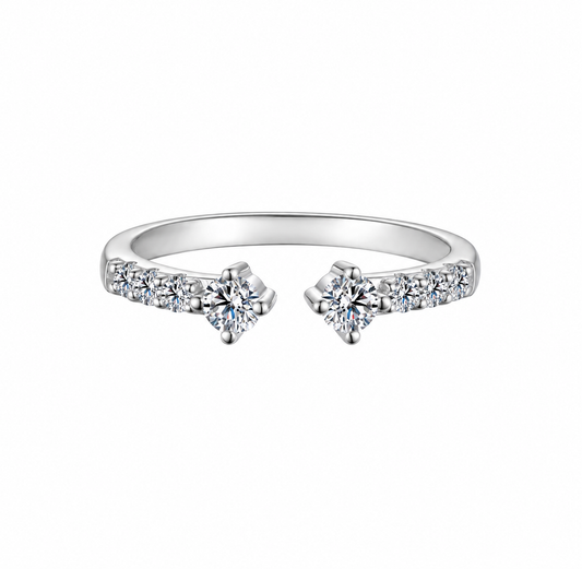 Addis Moissanite Ring