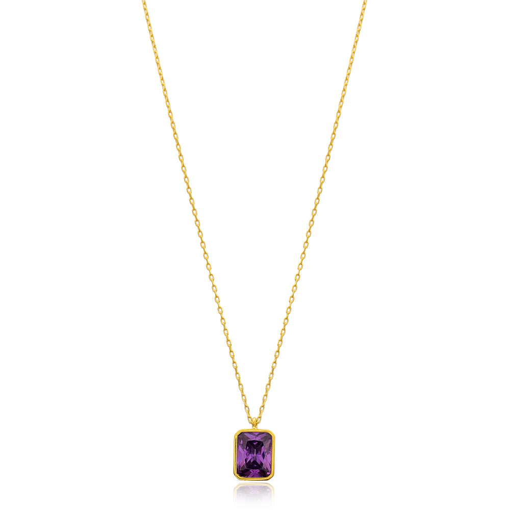Ellory Amethyst Necklace