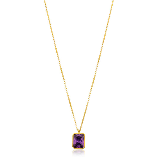 Ellory Amethyst Necklace