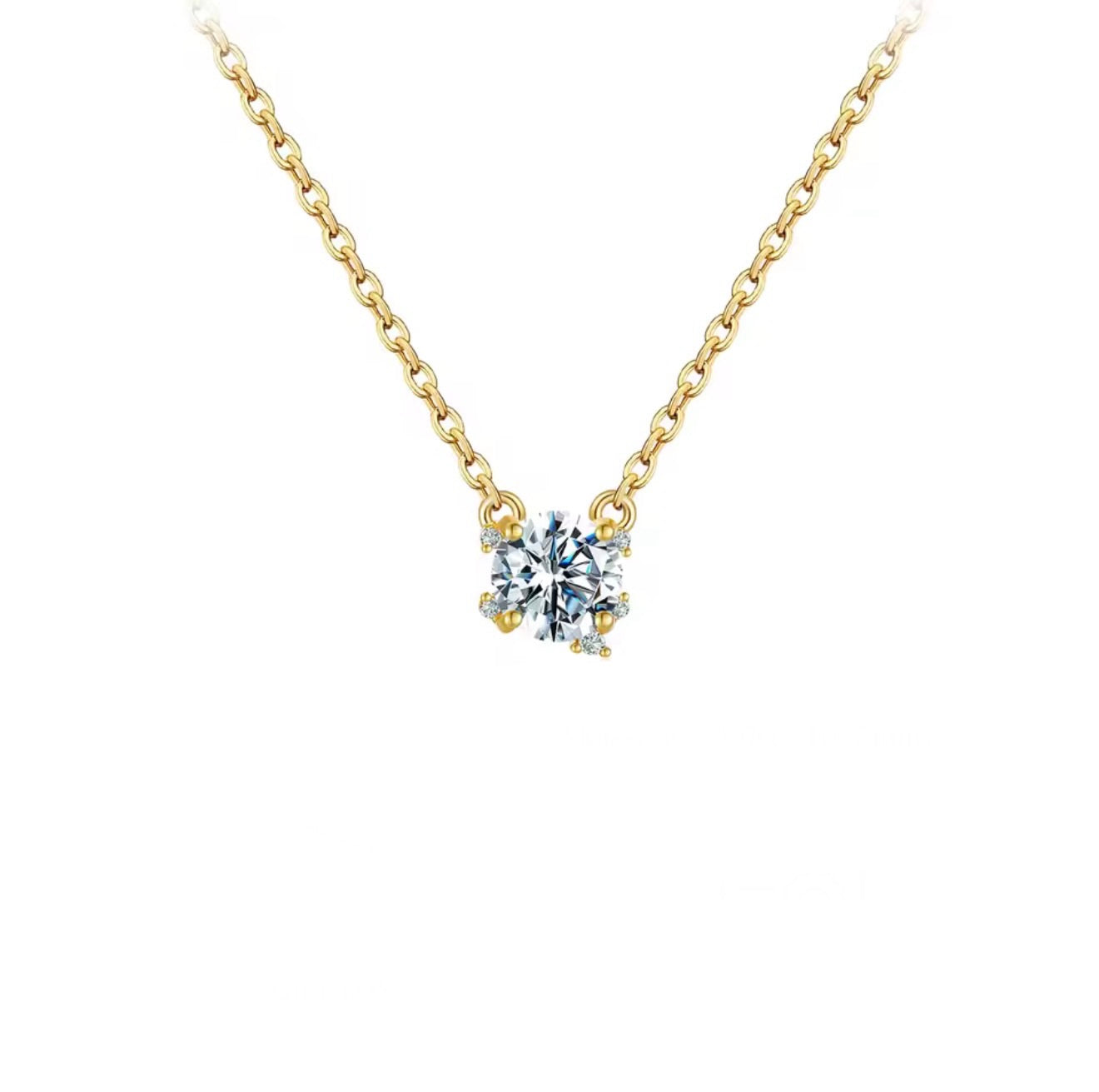 Elyna Moissanite Necklace