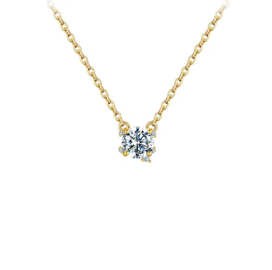 Elyna Moissanite Necklace