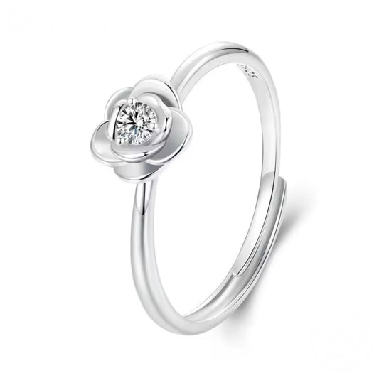 Blossom Moissanite Ring