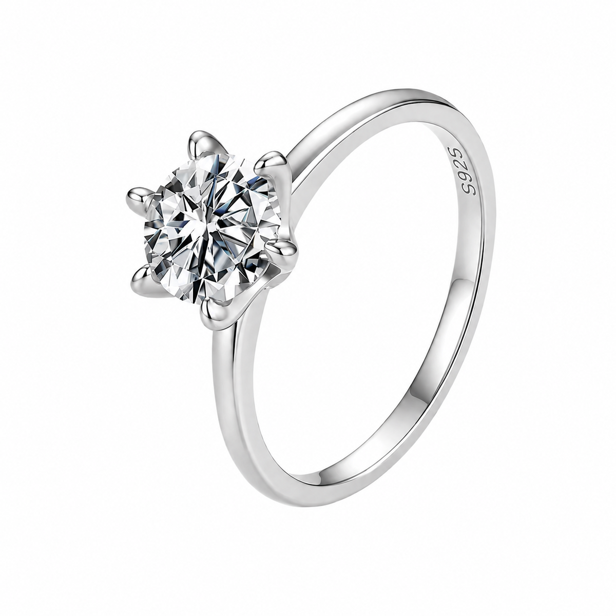Arra 1ct Moissanite Ring