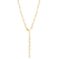 Juliet Hollow Heart Necklace (52cm)
